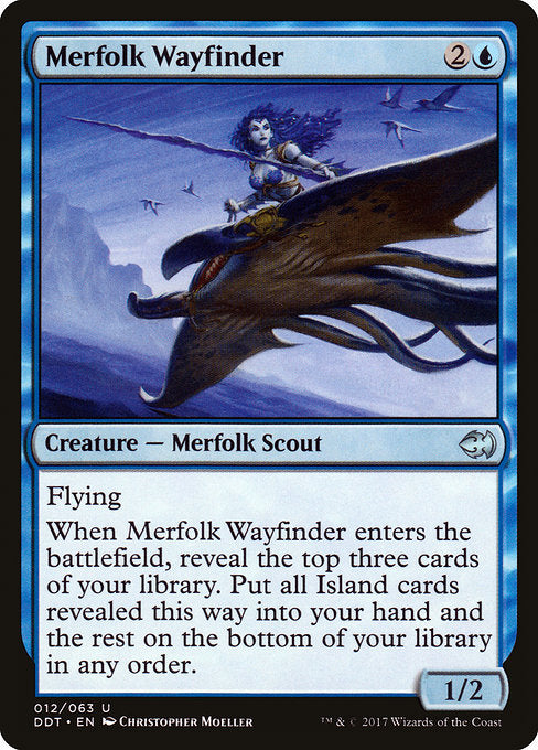 Merfolk Wayfinder [Duel Decks: Merfolk vs. Goblins] | Gear Gaming Bentonville