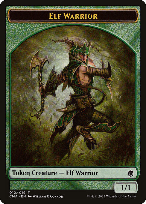 Elf Warrior Token (012) [Commander Anthology] | Gear Gaming Bentonville