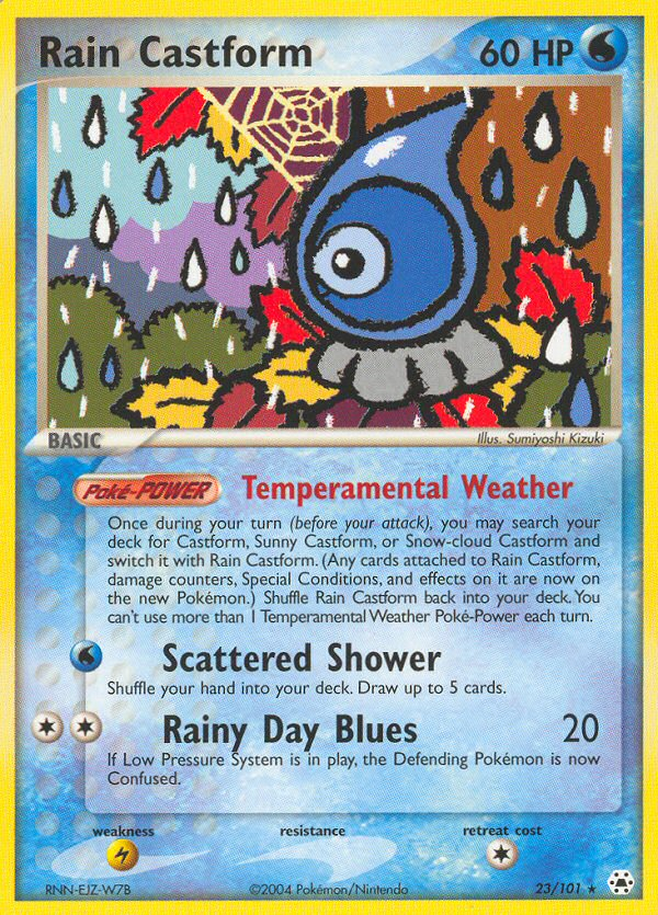 Rain Castform (23/101) [EX: Hidden Legends] | Gear Gaming Bentonville