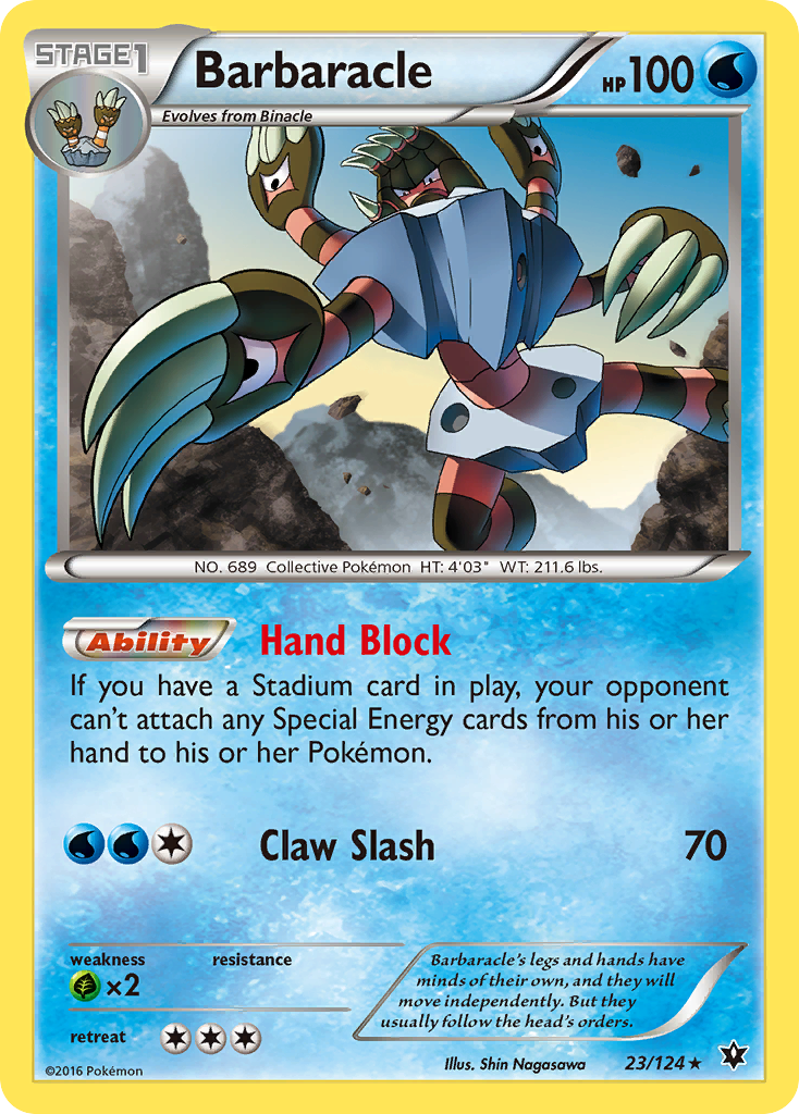 Barbaracle (23/124) [XY: Fates Collide] | Gear Gaming Bentonville