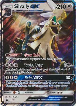 Silvally GX (SM91) (Jumbo Card) [Sun & Moon: Black Star Promos] | Gear Gaming Bentonville