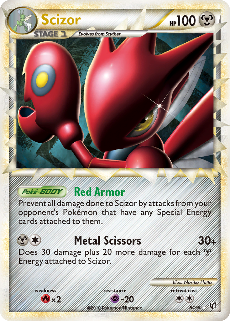 Scizor (84/90) [HeartGold & SoulSilver: Undaunted] | Gear Gaming Bentonville