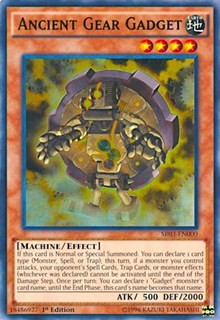 Ancient Gear Gadget [Structure Deck: Machine Reactor] [SR03-EN000] | Gear Gaming Bentonville