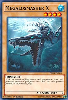 Megalosmasher X [Structure Deck: Dinosmasher's Fury] [SR04-EN003] | Gear Gaming Bentonville