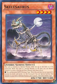 Skelesaurus [Structure Deck: Dinosmasher's Fury] [SR04-EN018] | Gear Gaming Bentonville