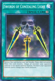 Swords of Concealing Light [Structure Deck: Dinosmasher's Fury] [SR04-EN026] | Gear Gaming Bentonville