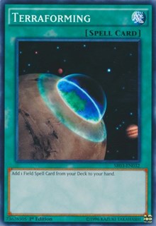 Terraforming [Structure Deck: Dinosmasher's Fury] [SR04-EN029] | Gear Gaming Bentonville