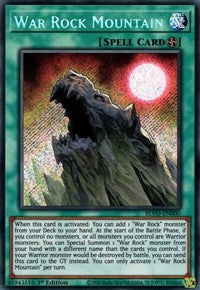 War Rock Mountain [BLVO-EN000] Secret Rare | Gear Gaming Bentonville