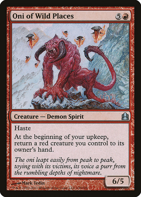 Oni of Wild Places [Commander] | Gear Gaming Bentonville