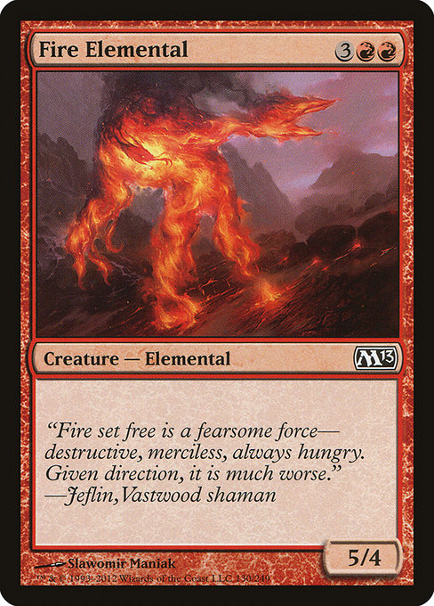 Fire Elemental [Magic 2013 (M13)] | Gear Gaming Bentonville