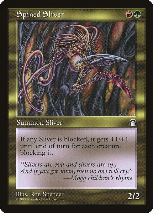 Spined Sliver [Stronghold] | Gear Gaming Bentonville