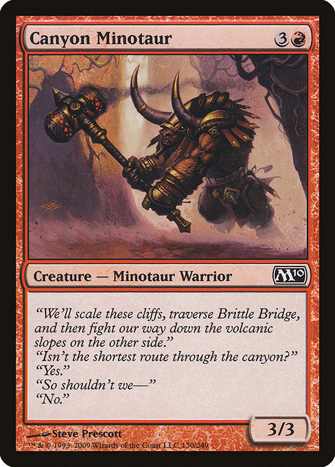 Canyon Minotaur [Magic 2010 (M10)] | Gear Gaming Bentonville