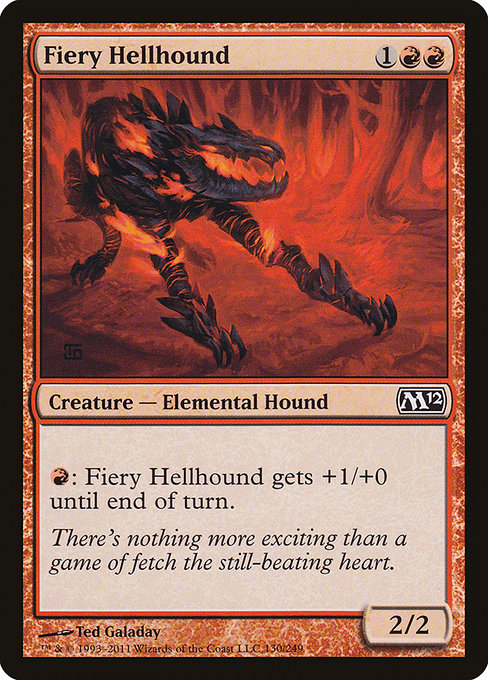 Fiery Hellhound [Magic 2012 (M12)] | Gear Gaming Bentonville