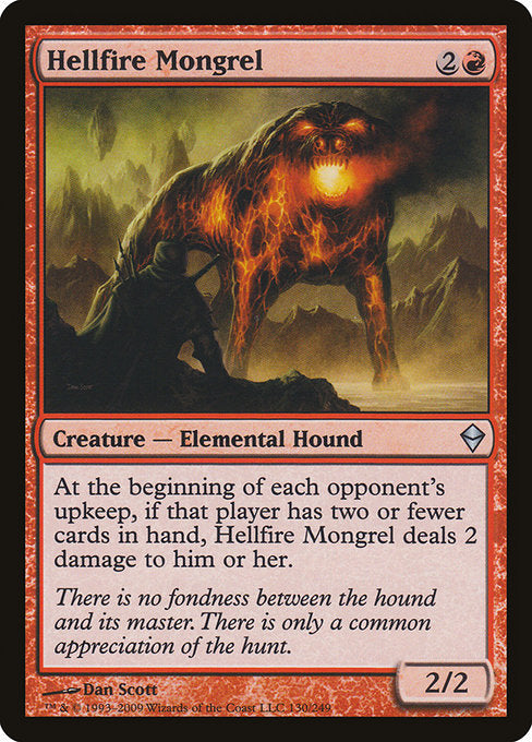 Hellfire Mongrel [Zendikar] | Gear Gaming Bentonville