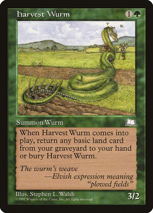 Harvest Wurm [Weatherlight] | Gear Gaming Bentonville