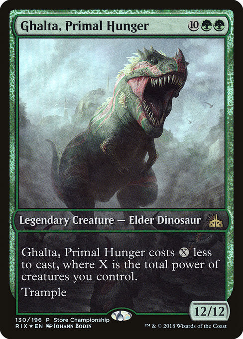 Ghalta, Primal Hunger [Game Day & Store Championship Promos] | Gear Gaming Bentonville