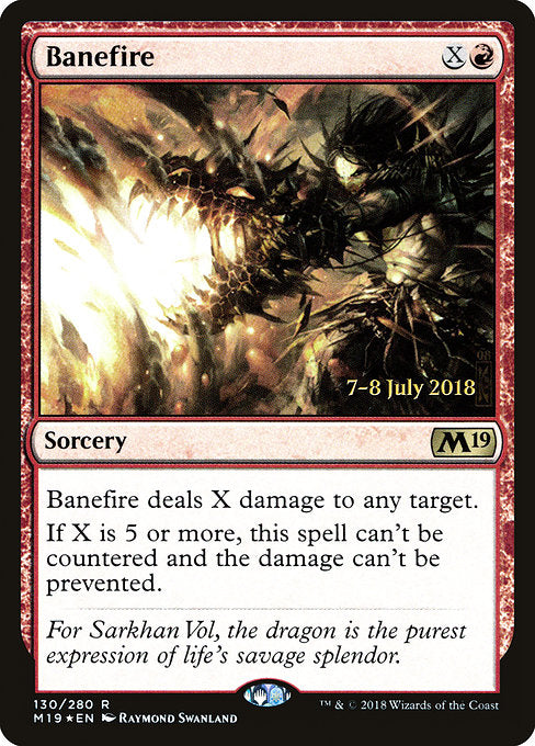 Banefire [Prerelease Cards] | Gear Gaming Bentonville