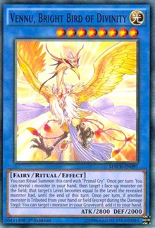 Vennu, Bright Bird of Divinity [Maximum Crisis] [MACR-EN097] | Gear Gaming Bentonville