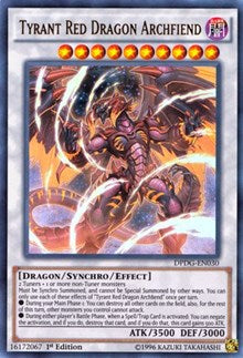 Tyrant Red Dragon Archfiend [Duelist Pack: Dimensional Guardians] [DPDG-EN030] | Gear Gaming Bentonville