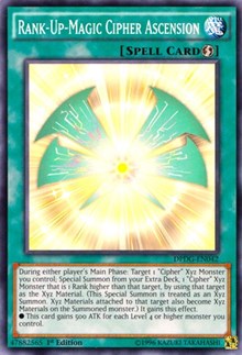 Rank-Up-Magic Cipher Ascension [Duelist Pack: Dimensional Guardians] [DPDG-EN042] | Gear Gaming Bentonville