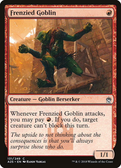 Frenzied Goblin [Masters 25] | Gear Gaming Bentonville