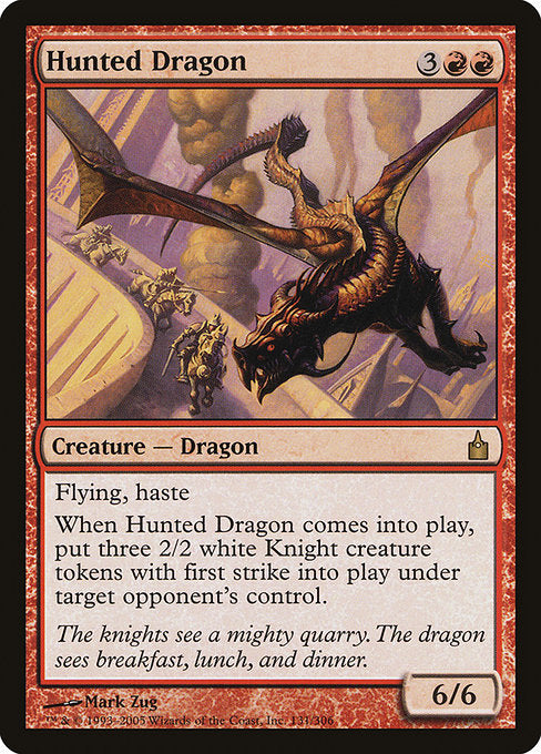 Hunted Dragon [Ravnica: City of Guilds] | Gear Gaming Bentonville