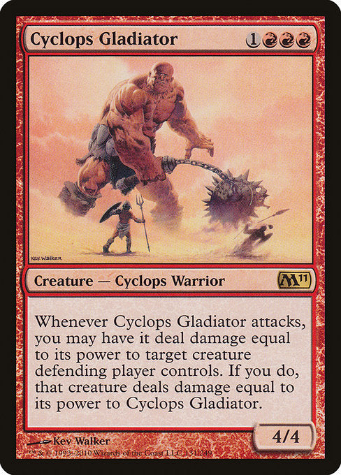 Cyclops Gladiator [Magic 2011 (M11)] | Gear Gaming Bentonville