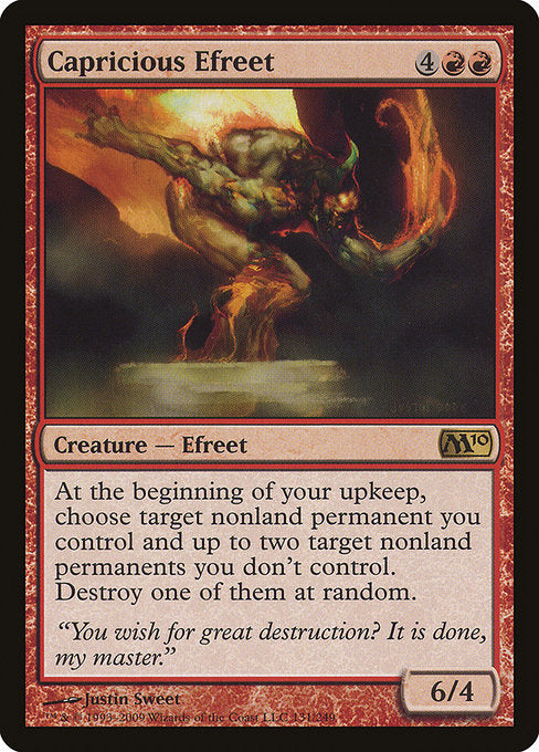 Capricious Efreet [Magic 2010 (M10)] | Gear Gaming Bentonville