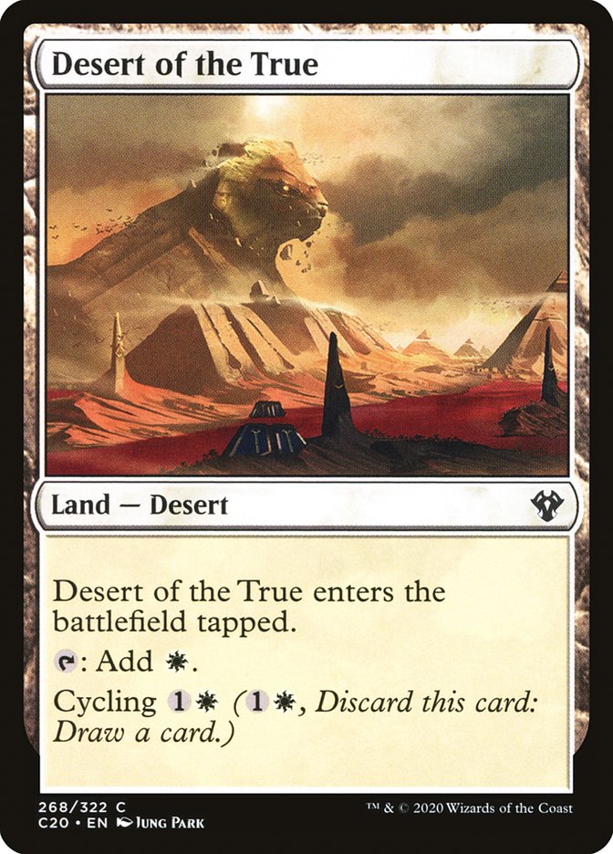 Desert of the True [Commander 2020] | Gear Gaming Bentonville