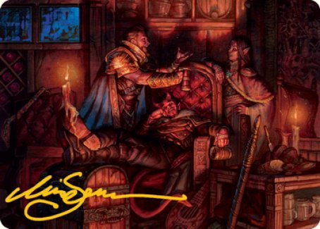 Long Rest Art Card (Gold-Stamped Signature) [Dungeons & Dragons: Adventures in the Forgotten Realms Art Series] | Gear Gaming Bentonville