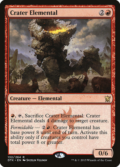 Crater Elemental [Dragons of Tarkir] | Gear Gaming Bentonville