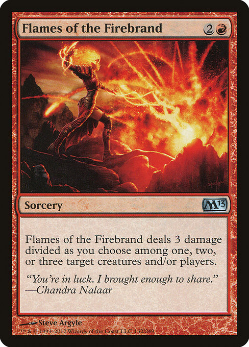 Flames of the Firebrand [Magic 2013 (M13)] | Gear Gaming Bentonville