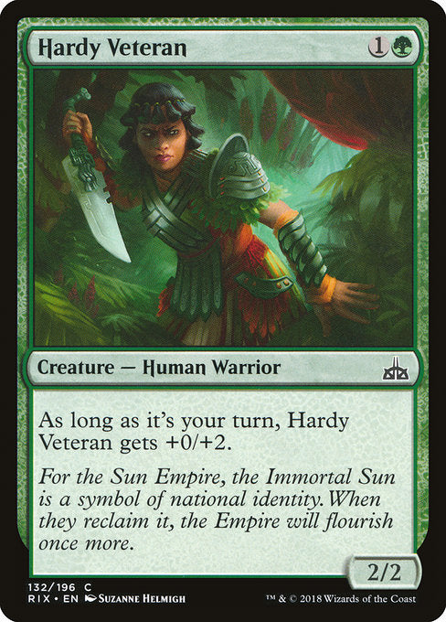 Hardy Veteran [Rivals of Ixalan] | Gear Gaming Bentonville