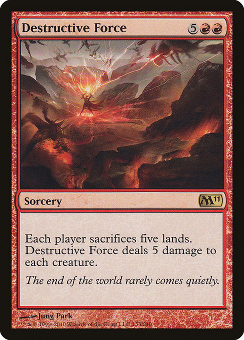 Destructive Force [Magic 2011 (M11)] | Gear Gaming Bentonville