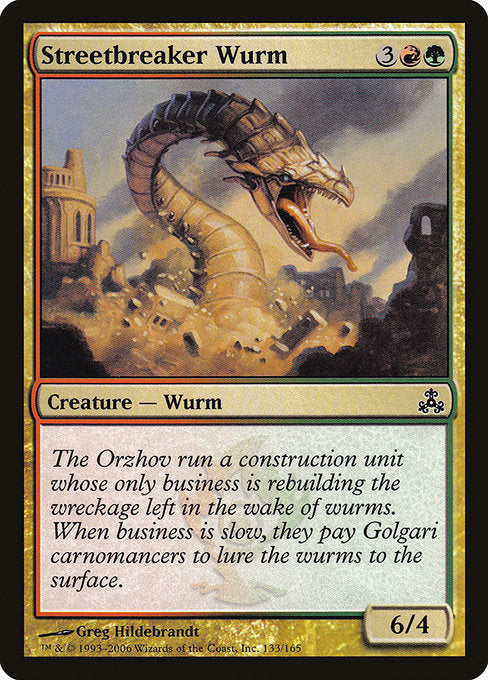 Streetbreaker Wurm [Guildpact] | Gear Gaming Bentonville