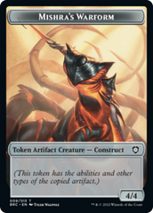 Mishra's Warform // Inkling Double-Sided Token [The Brothers' War Commander Tokens] | Gear Gaming Bentonville