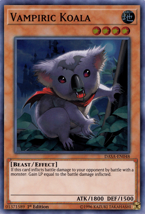 Vampiric Koala [DASA-EN048] Super Rare | Gear Gaming Bentonville