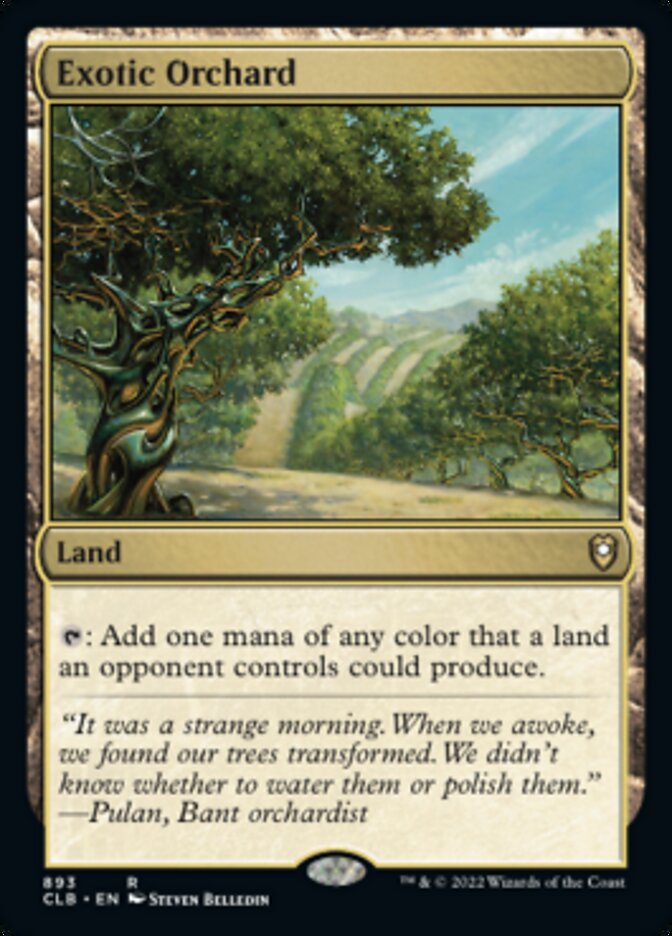 Exotic Orchard [Commander Legends: Battle for Baldur's Gate] | Gear Gaming Bentonville