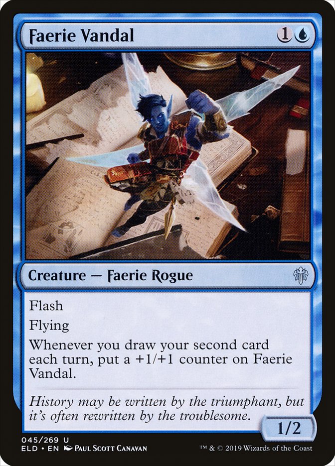 Faerie Vandal [Throne of Eldraine] | Gear Gaming Bentonville