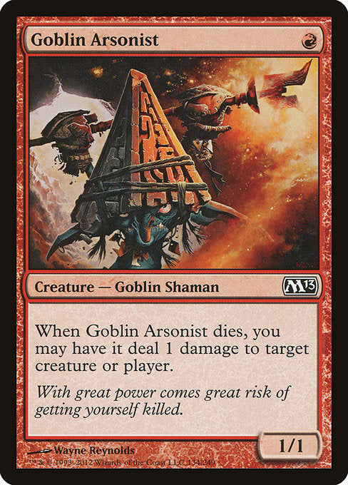 Goblin Arsonist [Magic 2013 (M13)] | Gear Gaming Bentonville