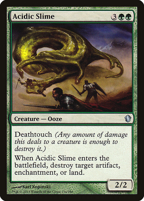 Acidic Slime [Commander 2013] | Gear Gaming Bentonville