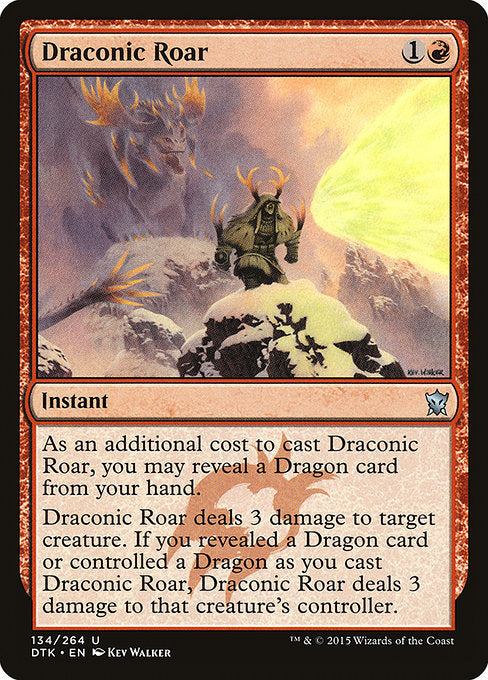 Draconic Roar [Dragons of Tarkir] | Gear Gaming Bentonville