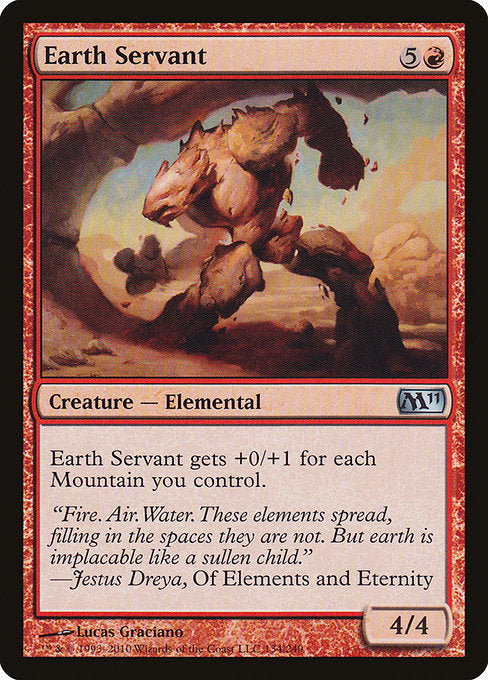 Earth Servant [Magic 2011 (M11)] | Gear Gaming Bentonville