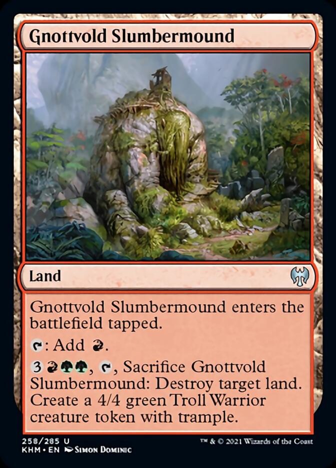 Gnottvold Slumbermound [Kaldheim] | Gear Gaming Bentonville