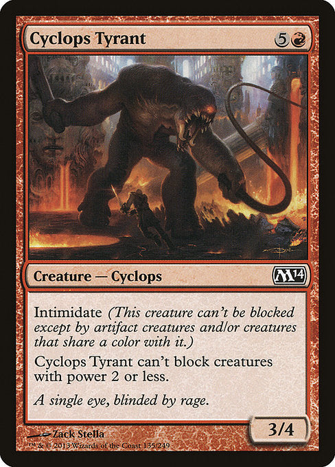 Cyclops Tyrant [Magic 2014 (M14)] | Gear Gaming Bentonville