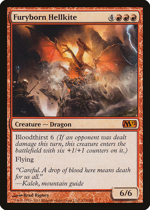 Furyborn Hellkite [Magic 2012 (M12)] | Gear Gaming Bentonville