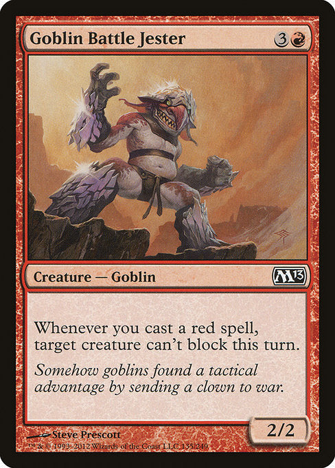 Goblin Battle Jester [Magic 2013 (M13)] | Gear Gaming Bentonville