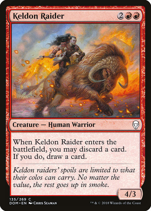 Keldon Raider [Dominaria] | Gear Gaming Bentonville