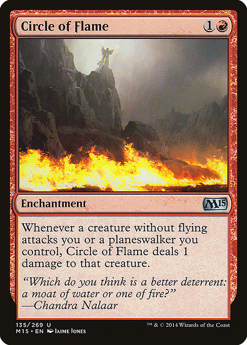 Circle of Flame [Magic 2015 (M15)] | Gear Gaming Bentonville