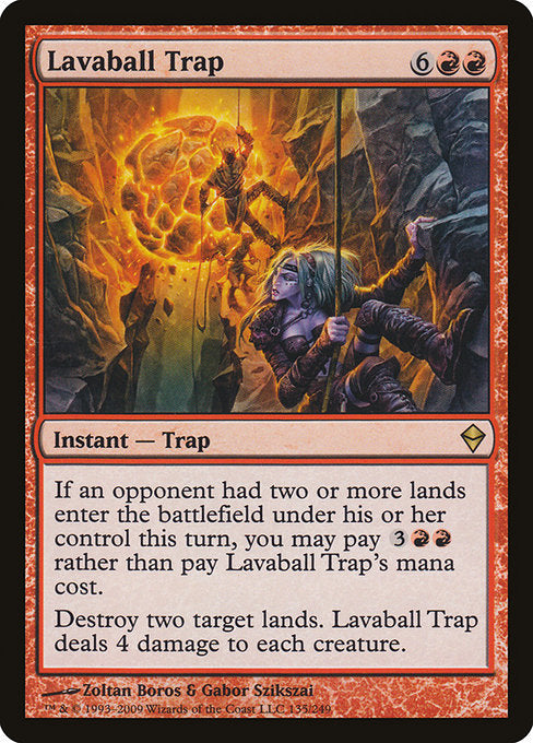 Lavaball Trap [Zendikar] | Gear Gaming Bentonville